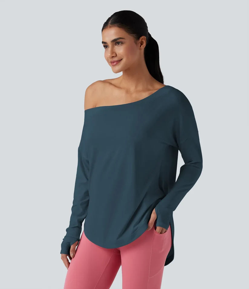 AVENDROO Origin — One-Shoulder Active Top