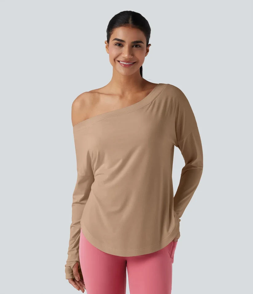 AVENDROO Origin — One-Shoulder Active Top