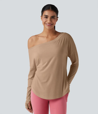 AVENDROO Origin — One-Shoulder Active Top