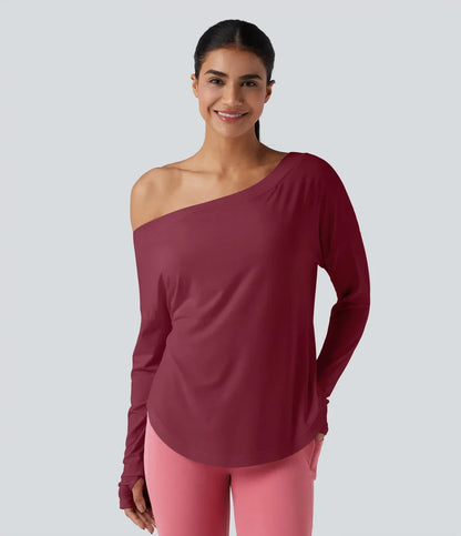 AVENDROO Origin — One-Shoulder Active Top