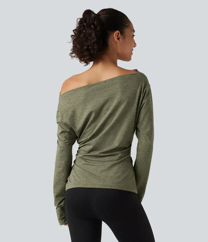 AVENDROO Origin — Off-Shoulder Active Top