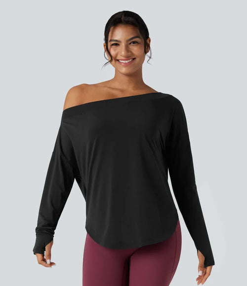 AVENDROO Origin — One-Shoulder Active Top