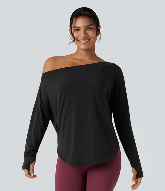 AVENDROO Origin — One-Shoulder Active Top